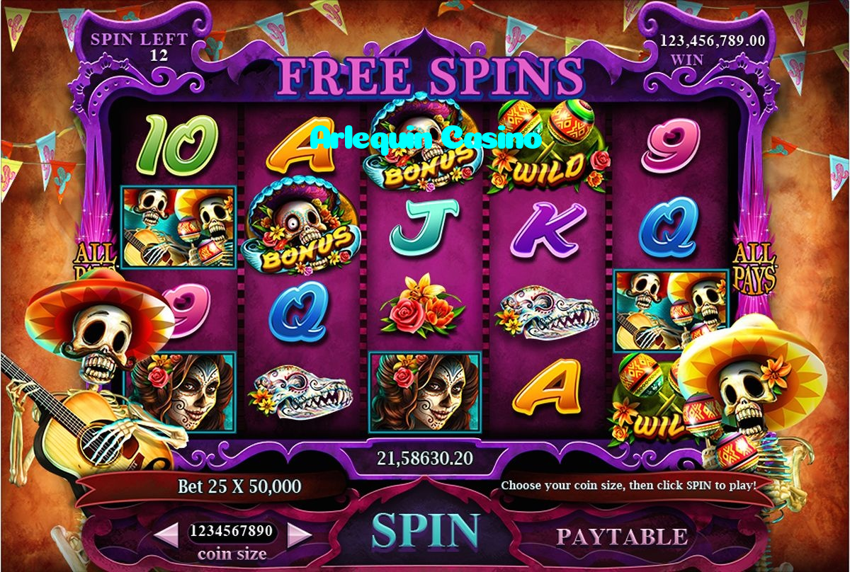available types of Arlequin Casino bet including pre-match live express and system bets